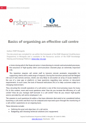 Basics of organising an effective call centre 